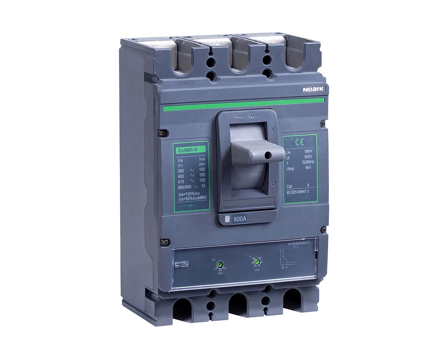 DC MCCB atjungiklis Ex9M5SD DC800 3P
